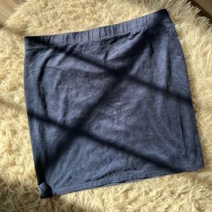 NWT Suede Windsor Skirt